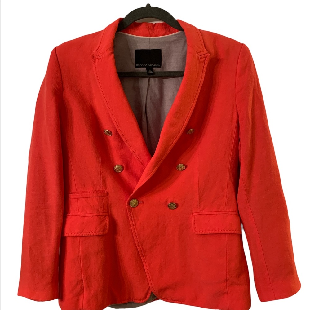 Banana Republic Women’s Coral blazer size 6